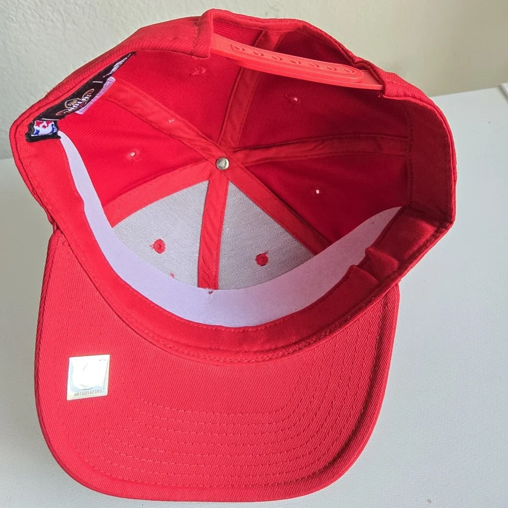 Adidas New Orleans 2017 NBA All Star Game SnapBack Hat Red Basketball Pelicans‎